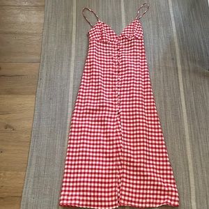 Zara gingham summer dress